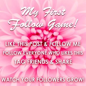 MY FIRST FOLLOW GAME!!